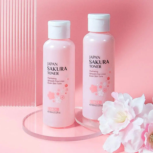 Sakura Cherry Blossom Toner – Hydratant, Éclaircissant & Pores Raffermis (100 ml)